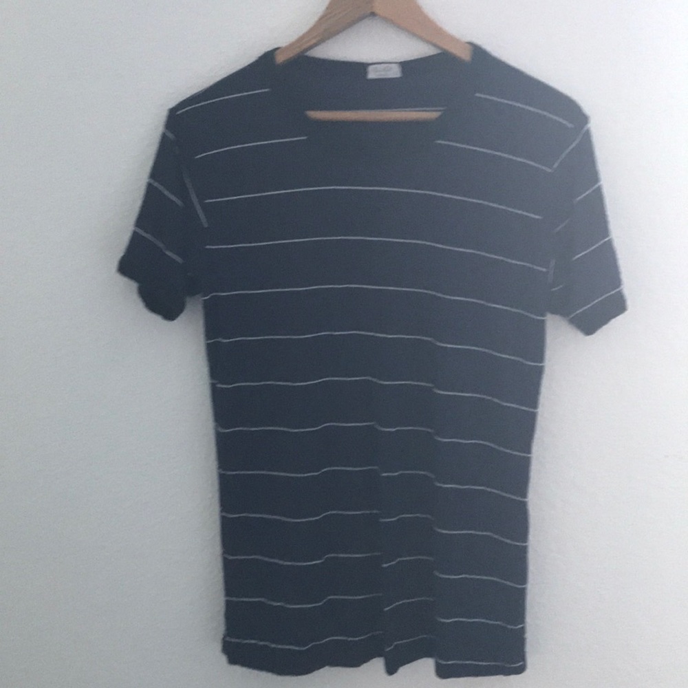 Brandy Melville navy striped top